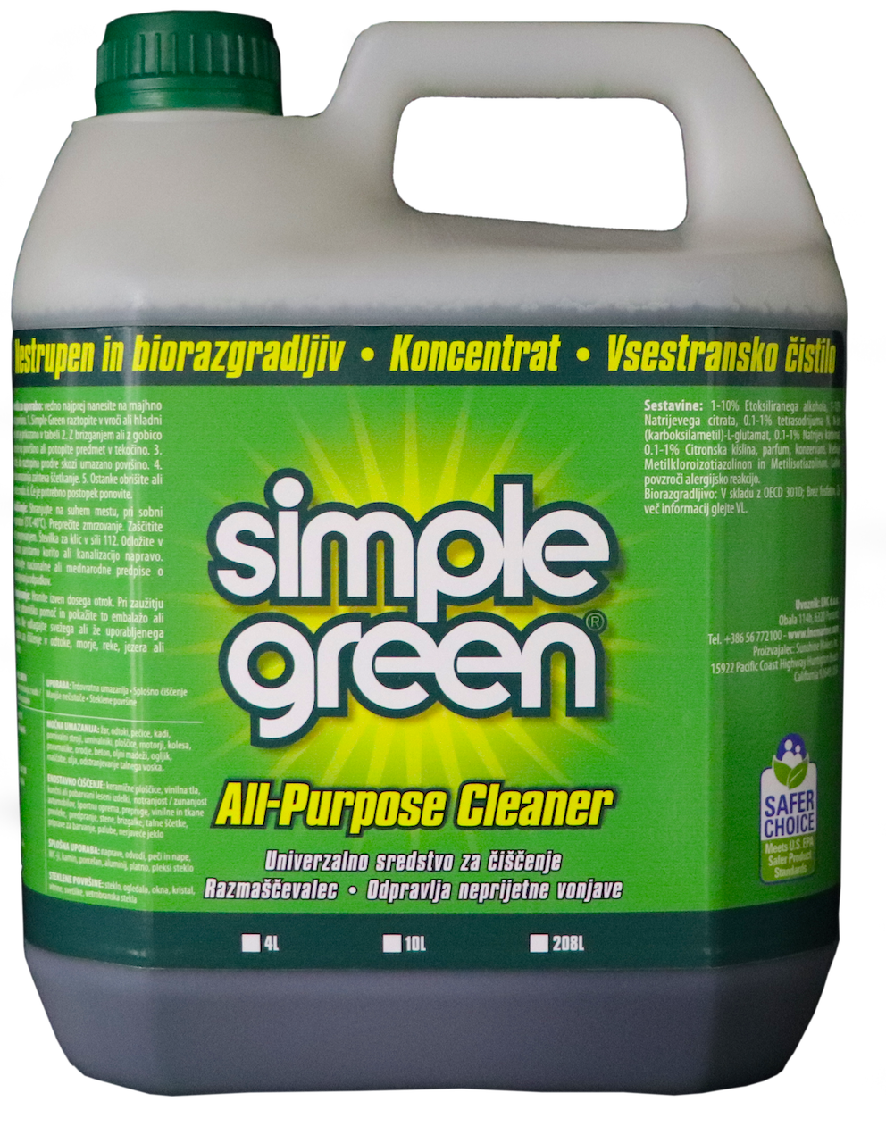 Simple Green AllPurpose Cleaner Simple Green Slovenija